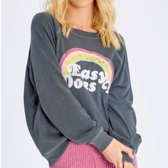 NWT Wildfox Easy Does It Sommers Graphic Sweatshirt - Picture 12 of 12